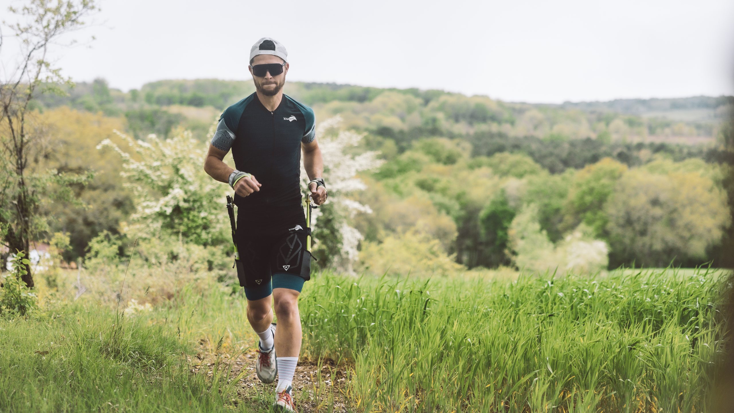 Short de trail Equilibrium 2 Homme - Glacier