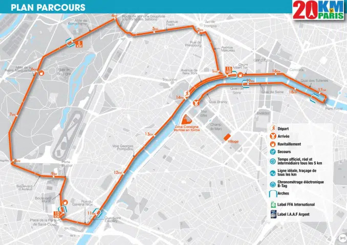 Vredestein 20km de Paris