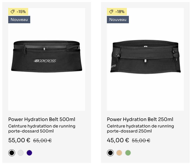 Ceinture Bodycross Power Hydratation